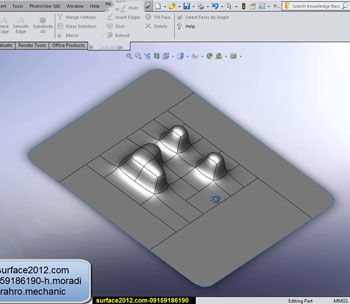 دانلود فیلم اموزش مدلسازی نرم افزار سالیدورک solidworks مدل ماسماسک